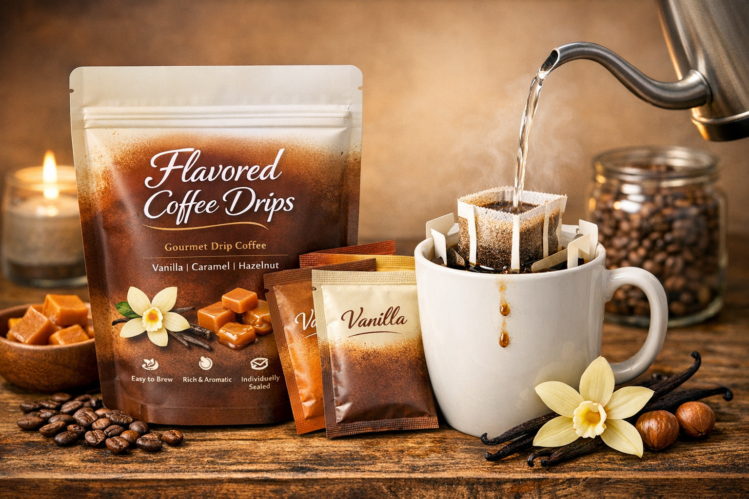 Flavored Coffee Drips 10g